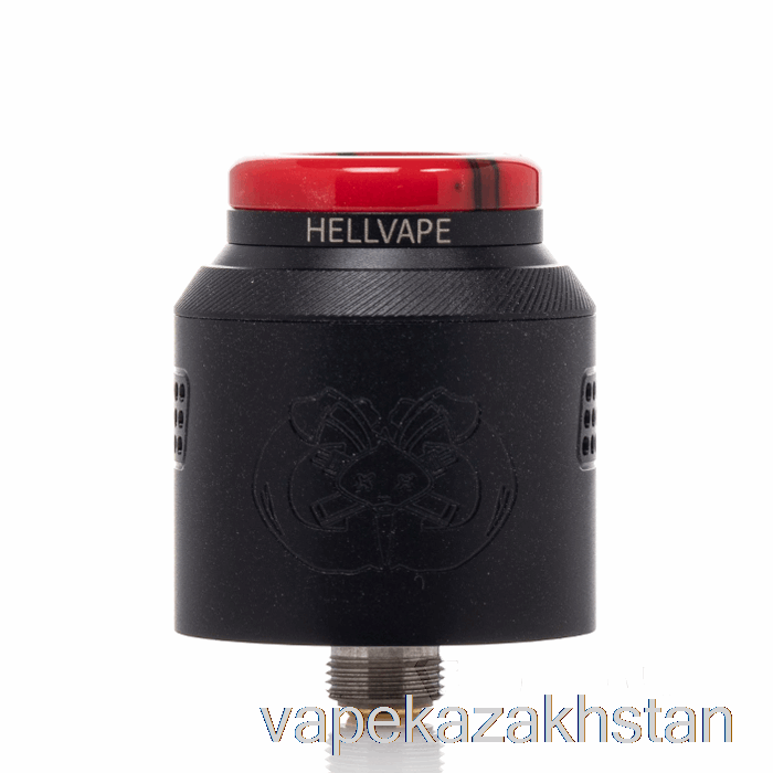 Vape Disposable Hellvape Drop Dead 2 24mm RDA Matte Full Black